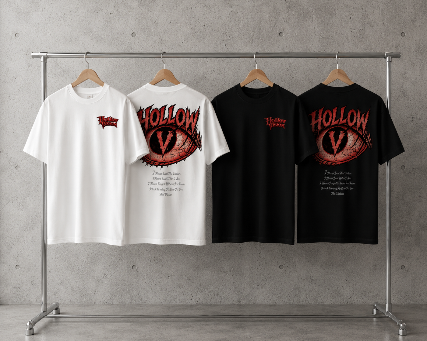 Hollow V Eye Red